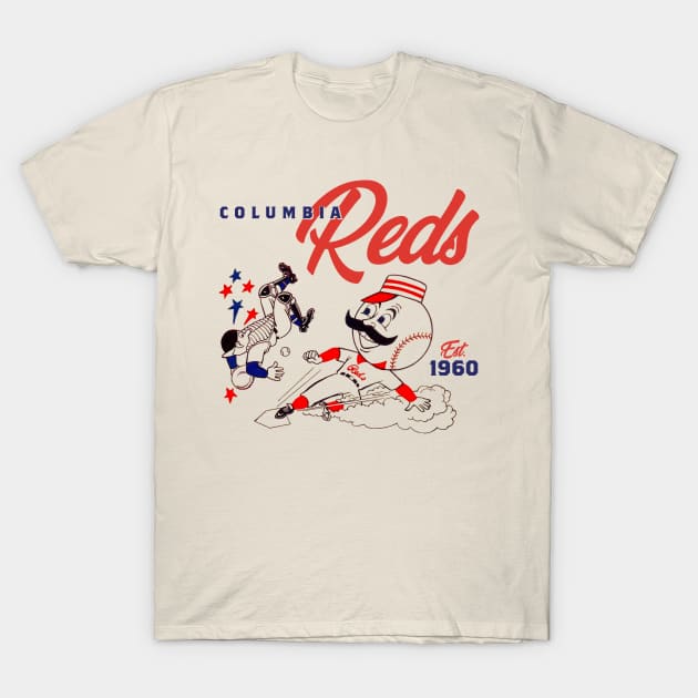 Columbia Reds T-Shirt by MindsparkCreative